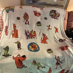 Scooby-Doo Themed Blanket 50x 60 custom made.